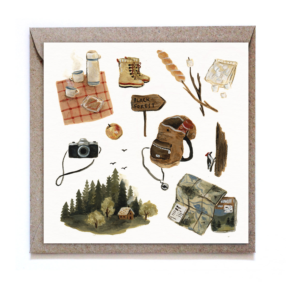 Spring | 4er Kartenset