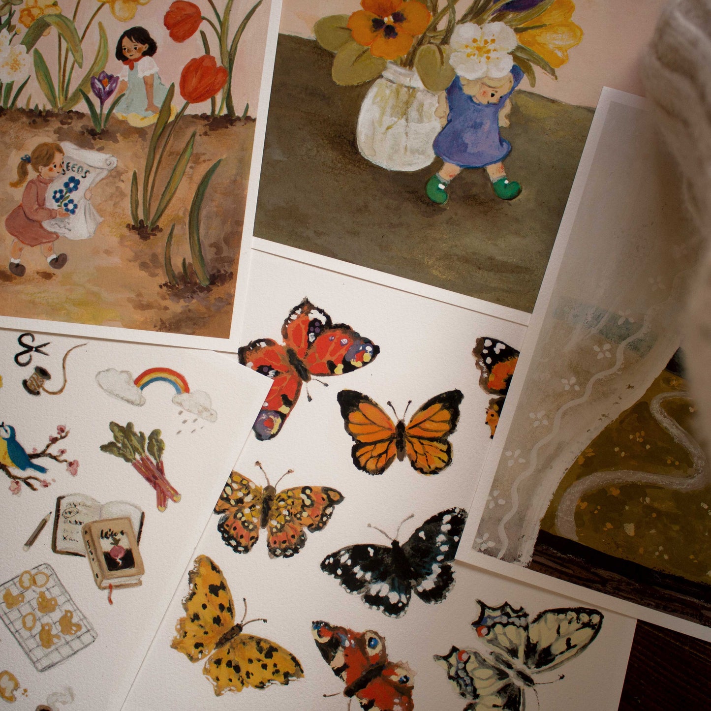 Fluttering into Summer | Art Print