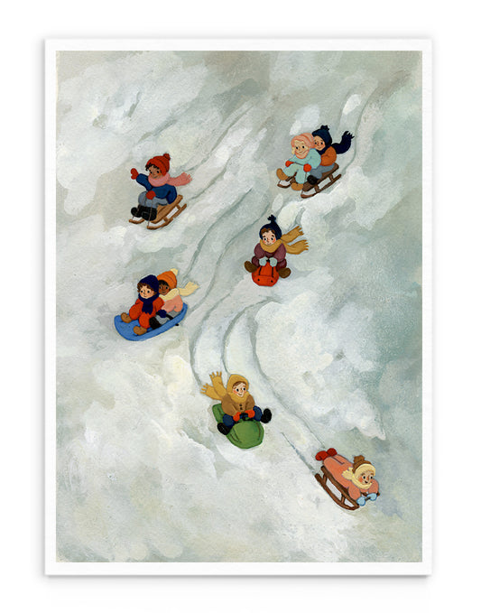 Down the Hill | Art Print