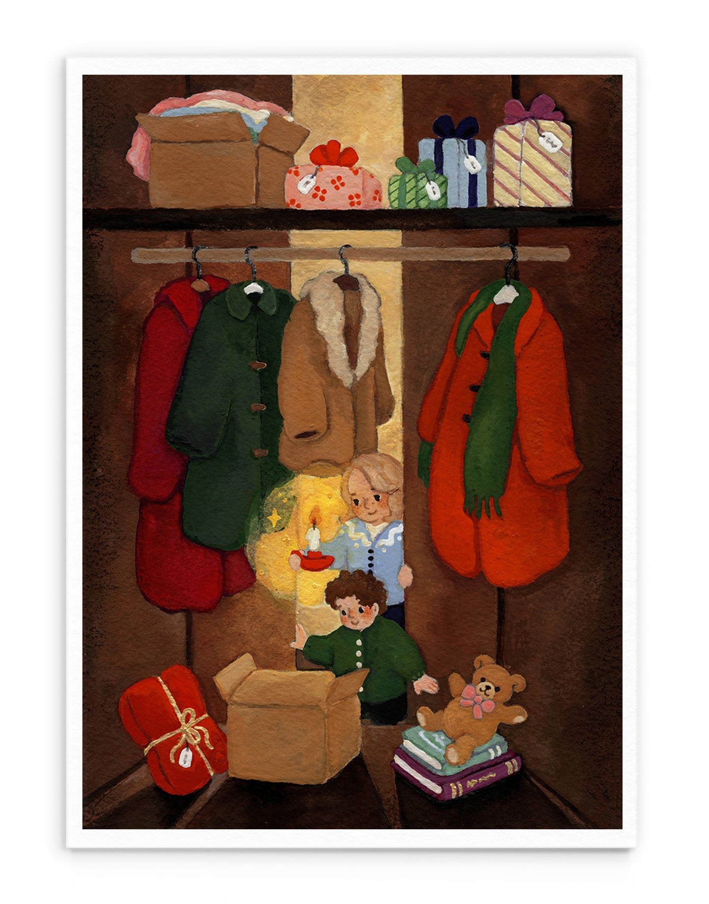 Magical First Snow | Art Print