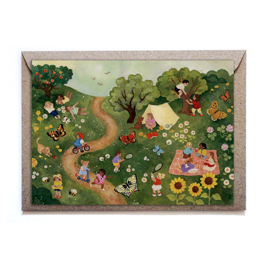 Childhood Summer| Card