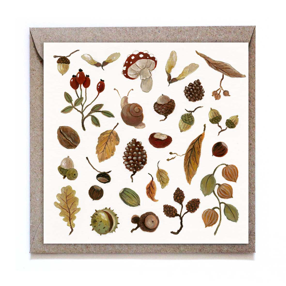 Autumn Foraging | Card