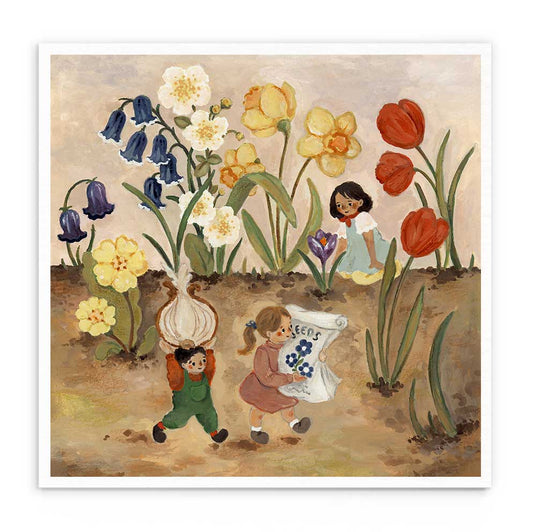 Little Gardeners | Art Print
