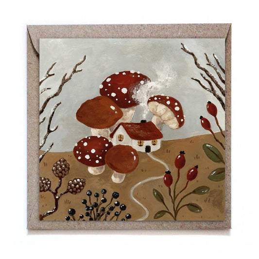 Mushroom Home | Card