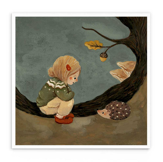 My little Hedgehog | Art Print