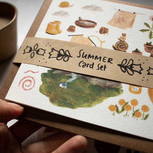 Summer | Card Set of 4