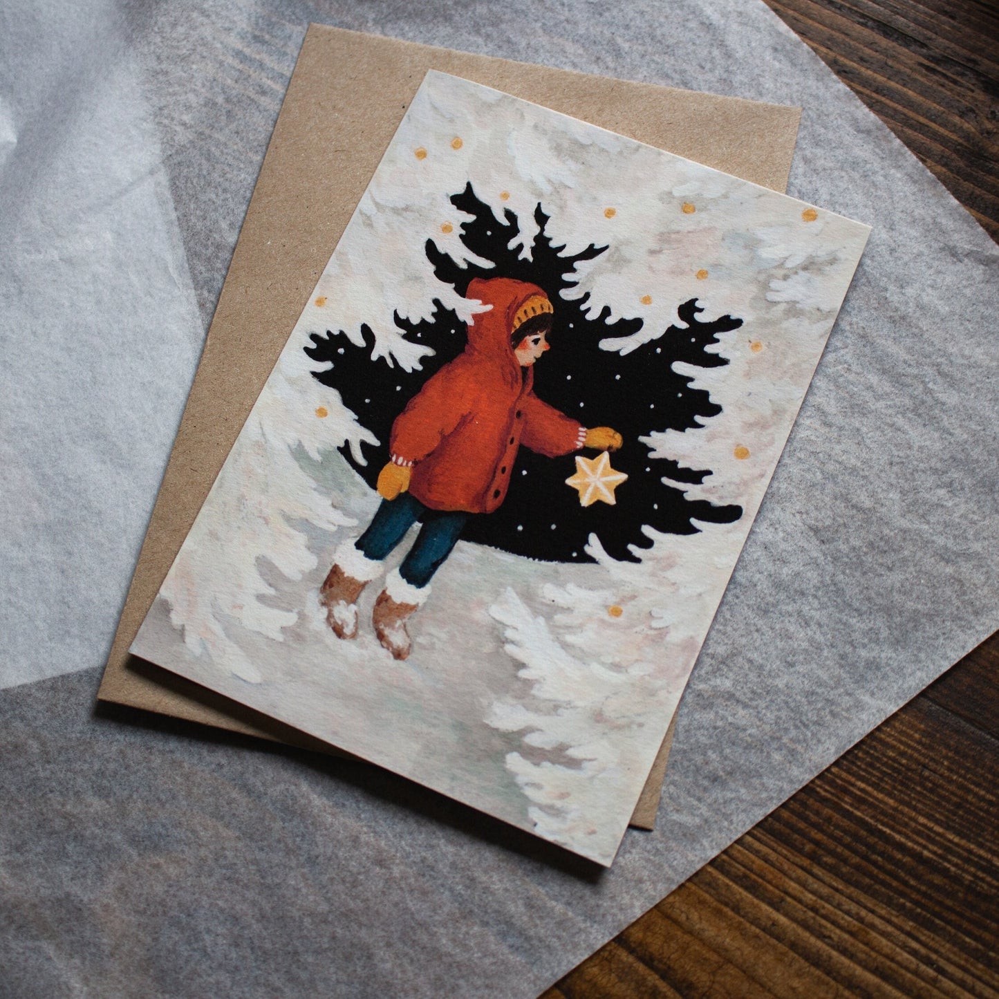 Decorating the Tree | Card