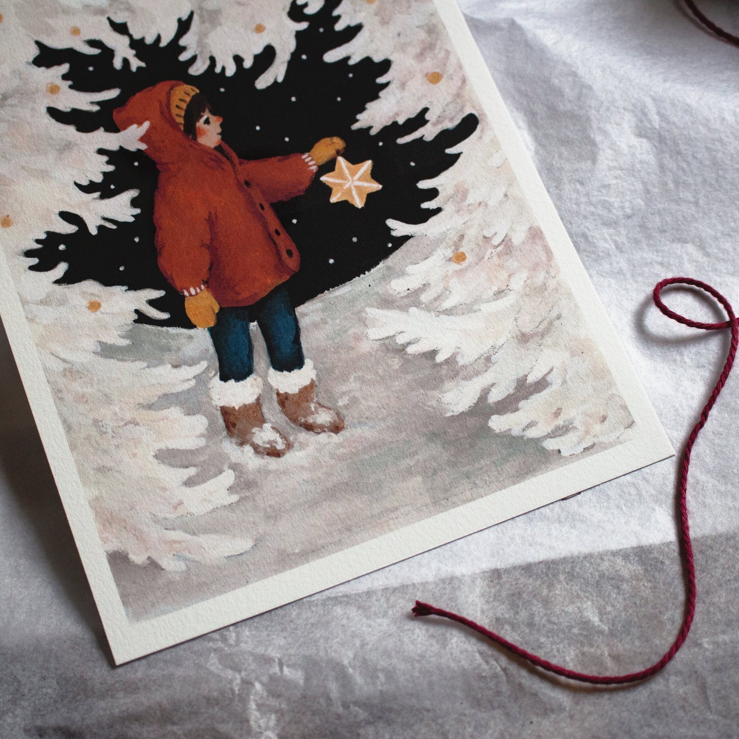 Decorating the Tree | Art Print